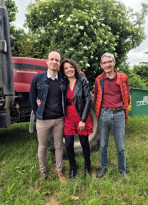 Le rucher de Léonie et Gabriel - Alexandre, Sandrine et Bruno
